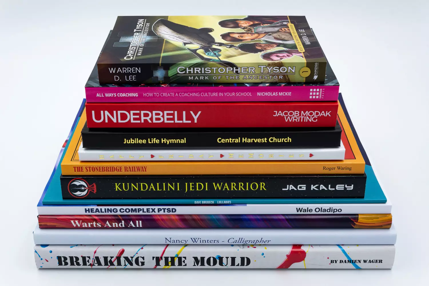 Everline Press Book Stack